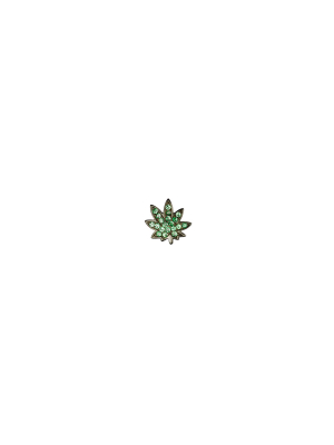 Hemp Leaf Charm