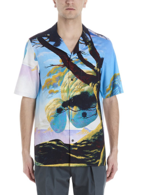 Valentino Floating Island Short-sleeve Shirt