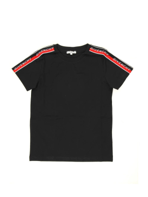 Givenchy Kids Logo Tape T-shirt