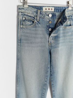 Amo Mia Ultra High-rise Straight Jeans