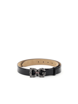 Dolce & Gabbana Dg Amore Buckle Belt