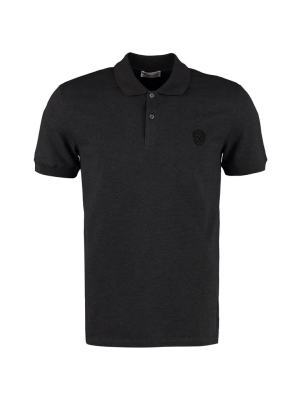 Alexander Mcqueen Skull Patch Polo Shirt