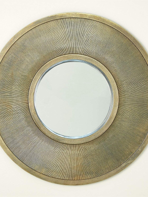 Global Views Sunray Mirror - Antique Brass