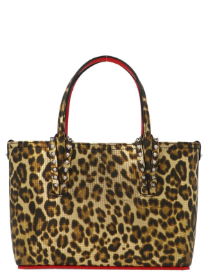 Christian Louboutin Leopard Print Mini Shopping Bag