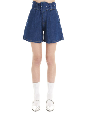 Msgm Denim Shorts