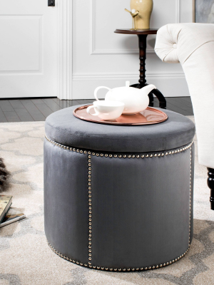 Jody Storage Ottoman - Safavieh