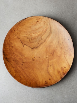 Pacific Teak Wood Appetizer Plate