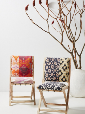 Ikat Medley Terai Folding Chair