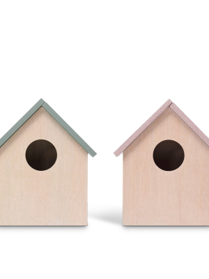 Decorative Mini Storage Birdhouses