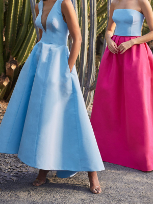 Faille Full Skirt