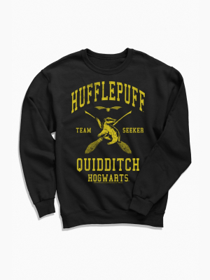 Harry Potter Hufflepuff Quidditch Crew Neck Sweatshirt