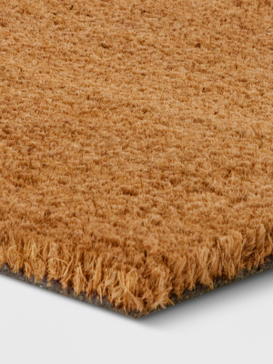 23"x35" Solid Doormat Beige - Room Essentials™