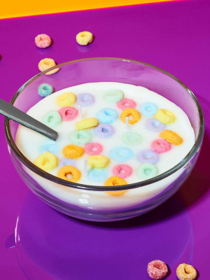 Fruit Loops Cereal Bowl Candle