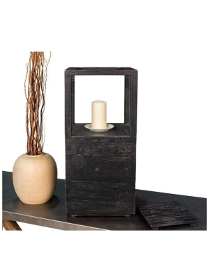 Candlestand Weathered Black