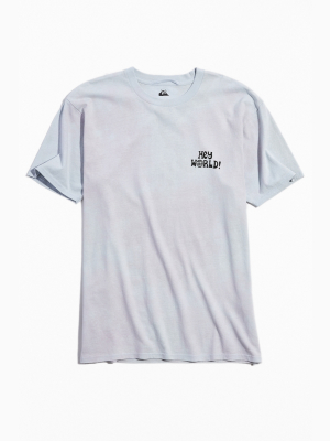 Quiksilver Og Hey World Tee