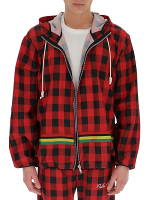 Palm Angels Buffalo Check Windbreaker