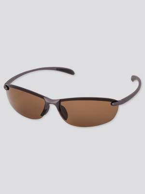 Sports Lightweight Half-rim Sunglasses