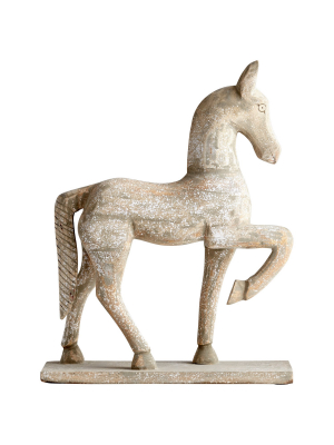 Rustic Canter Sculpture