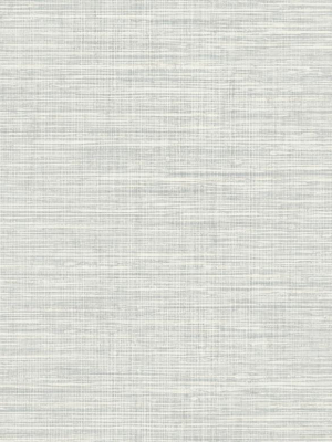 Nautical Twine Wallpaper In Daydream Grey From The Beach House Collection By Seabrook Wallcoverings