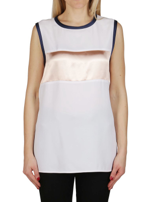 Marni Contrast Panel Tank Top