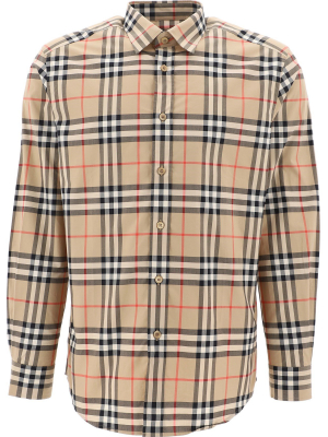 Burberry Check Print Shirt