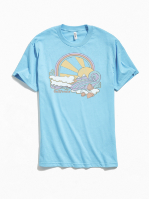 California Sunset Mountain Tee