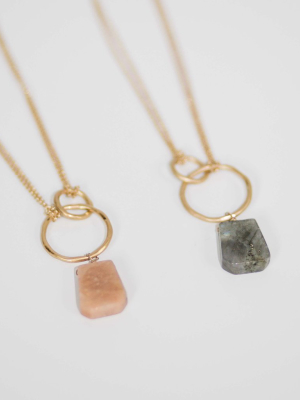 Willow Layered Stone Necklace