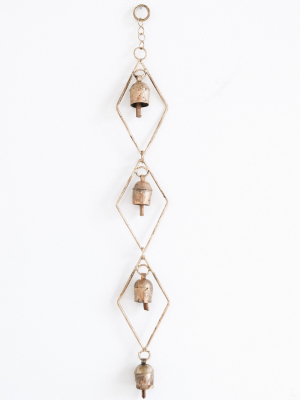 Connected Goods Diamond Copper Bell Chime