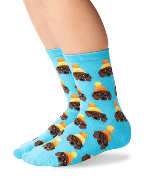 Kid's Winter Dogs Crew Socks