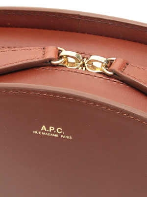 A.p.c. Demi Lune Crossbody Bag