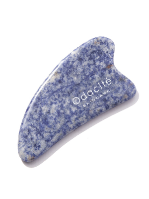 Crystal Contour Gua Sha Blue Sodalite