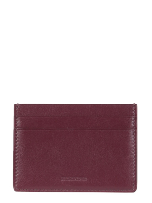 Jil Sander Logo Embossed Cardholder