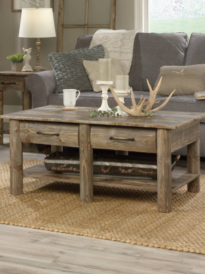 Boone Mountain Coffee Table Rustic Cedar - Sauder