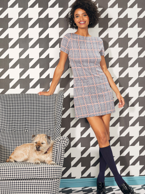 Don't Be Plaid About Fall Shift Dress