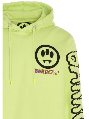 Barrow Logo Printed Straight Hem Hoodie