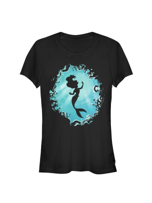 Junior's The Little Mermaid Ariel's Grotto T-shirt