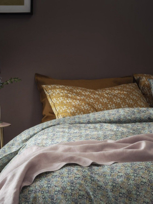 Bedding Made With Liberty Fabric Michelle Sea Green