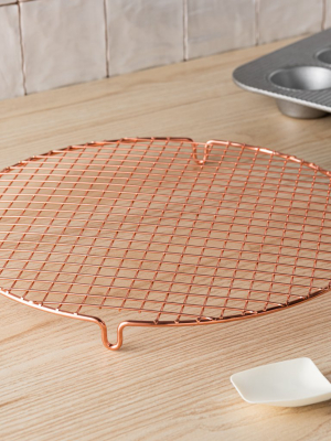 Round Copper Cooling & Serving Grid