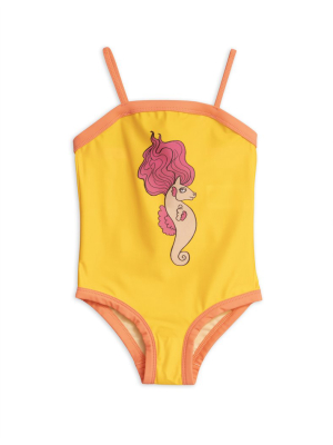 Mini Rodini Seahorse Swimsuit - Yellow