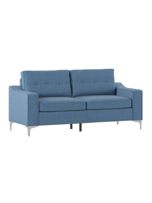 Fleuretta Tufted Fabric Sofa - Inspire Q