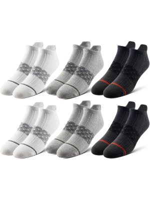 Every Day Kit Cushion Low-cut Socks With Tab 6 Pack