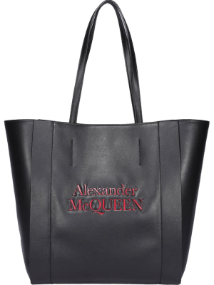 Alexander Mcqueen Logo Tote Bag