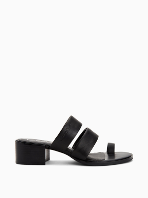 Pegga Nappa Leather Mule