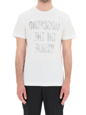 Moschino Slogan Printed T-shirt