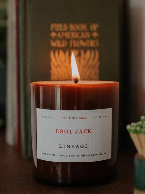 Boot Jack Candle