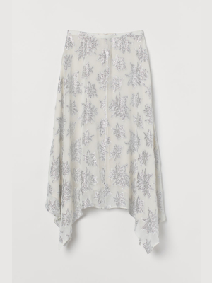 Jacquard-patterned Skirt