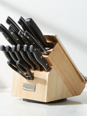 Cuisinart ® 15-piece Knife Set With Rotating Cutlery Block And Tablet Stand