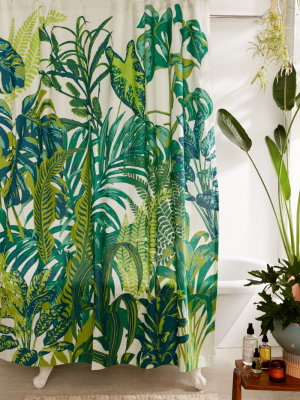 Dreamy Jungle Shower Curtain