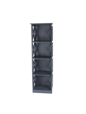 Contemporary 4 Tier Wooden Shelf - Olivia & May