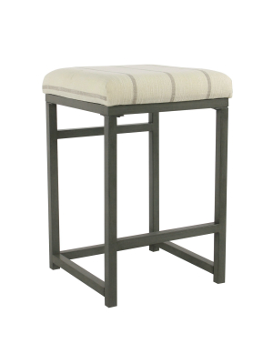 Open Back Counter Height Barstool - Homepop